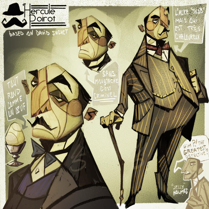 Hercule Poirot [Fanart]