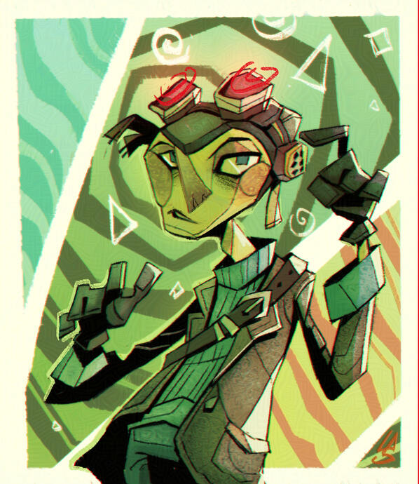 Pscyhonauts 2 - Raz [Fanart]